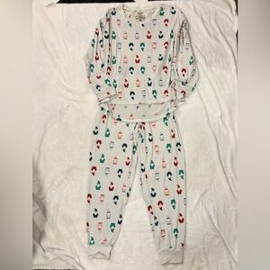 Santa ClausPattern Women's Pajama Set